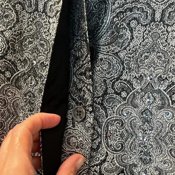 Laura Ashley Nehru blazer jacket - Picture 2 of 7